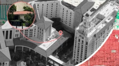 La maison d'Orlando Capote est située au milieu d'un vaste projet immobilier à Coral Gables, en Floride.