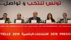 مؤتمر صحفي للهيئة العليا المستقلة للانتخابات في تونس بشأن نتائج الانتخابات الرئاسية 2019