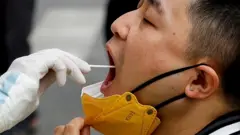 فحص كورونا في الصين