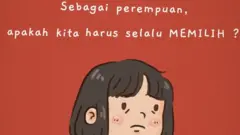 perempuan, batasan, ilustrasi, ilustrator