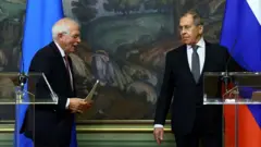 Жозеп Боррель, Сергей Лавров