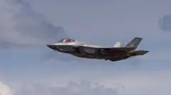 Lockheed Martin F-35 fighter jet