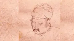 मुघल बादशाह अकबर यांचं चित्र