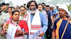 झारखंड के मुख्यमंत्री हेमंत सोरेन.