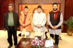 सत्ता गठबन्धनका नेताहरू 
