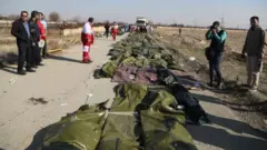 Pesawat Ukraina jatuh di Teheran
