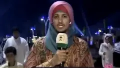 المذيع في القناة الأولى السعودية، خالد الجبر،