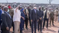 Tshisekedi na Kabila bageze basura ibice byashenywe n'iruka rya Nyiragongo i Goma
