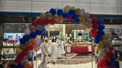 موقع تجمع واحتفال للحجاج السوريين في مكة