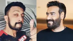 కిచ్చా సుదీప్, అజయ్ దేవ్‌గణ్