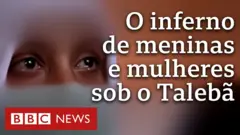 Olhos de menina afega