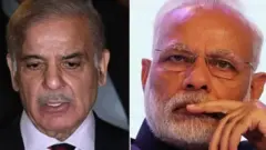 શાહબાઝ શરીફ અને નરેન્દ્ર મોદી