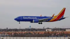 Southwest Airlines plane