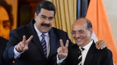 निकोलस मादुरो आणि नरेंद्र वर्मा