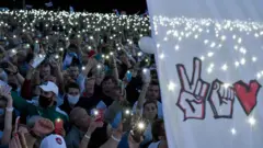 Митинг Тихановской в Минске
