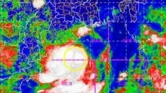 ঘূর্ণিঝড় গুলাবের সর্বশেষ অবস্থান
