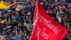 ชุมนุมขับไล่รัฐบาลประยุทธ์