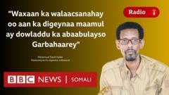 Madaxweyne ku xigeenka Jubaland: Waxaan ka walaacsanahay maamul dowladda federaalku ka dhisayso Garbahaarey