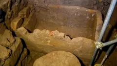 An ancient tomb linked to Rome's founder Romulus, 21 February 2020