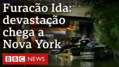 Em Nova York, Nova Jersey e Pensilvânia, mais de 20 pessoas morreram vítimas das inundações associadas ao furacão Ida