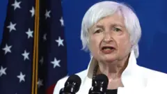 US Secretary of the Treasury Janet Yellen