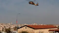Pompeo helikopterle Ramallah yakınlarındaki Yahudi yerleşim yerini ziyaret etti