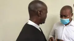 Di alleged fake lawyer as dem dey arrest am
