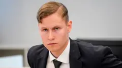 Philip Manshaus in court, 7 May 20
