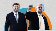 Ông Tập Cận Bình và ông Donald Trump