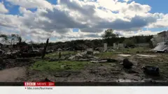 ယူကရိန်း ရှေ့တန်းက ရုရှားတပ်တွေ ဆုတ်ခွာသွားတဲ့ ဒေသတွေရဲ့ အခြေအနေ