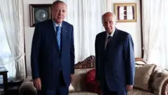 Cumhurbaşkanı Recep Tayyip Erdoğan ve MHP Genel Başkanı Devlet Bahçeli