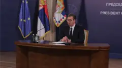 Predsednik Srbije Aleksandar Vučić