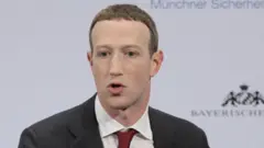 Mark Zuckerberg en una conferencia