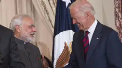 બાઇડન અને નરેન્દ્ર મોદી