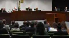 Brezilya Federal Yüksek Mahkemesi dosyayı görüşürken