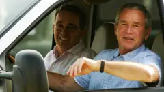 Bush y Uribe