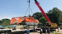 የእምቦጭ አረም ማስገጃ ማሽን