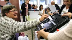 Una votante