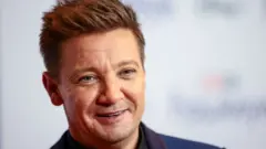 Jeremy Renner attends the "Hawkeye" Special Screening at AMC Lincoln Square Theater on November 22, 2021 in New York City.