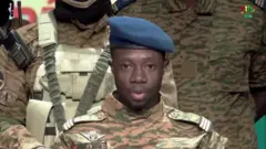 Army officer announces coup