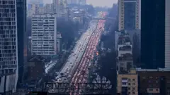 Пробки на улицах Киева