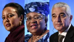 Image composite des trois candidats