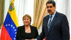 Bachelet y Maduro