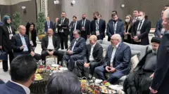 Cumhurbaşkanı Erdoğan'ın ŞİÖ zirvesinde diğer liderlerle bu pozu sosyal medyada en çok konuşulan fotoğraflardan oldu