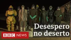 No país já castigado por guerras, doença transformou soldados paramilitares que lutavam contra extremistas em coveiros.