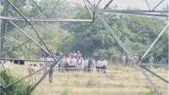 పోలీసుల కాల్పుల్లో నిందితులు చనిపోయిన ప్రాంతం