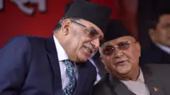 ओली र प्रचण्ड