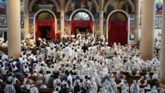 የ2009 ዓ.ም የስቅለት በዓል በቦሌ መድኃኒዓለም ቤተክርስቲያን