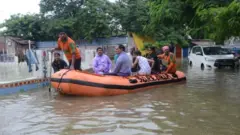 Navigating roads by boat