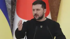 الرئيس الأوكراني، فولوديمير زيلينسكي